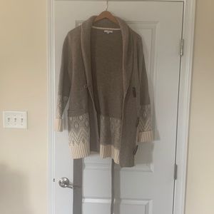 Gap wool duster sweater